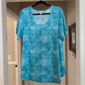 Teal LuLaRoe Morgan Tee
